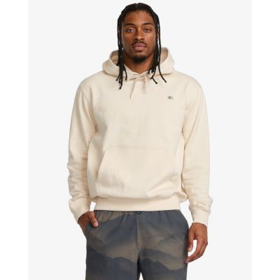 RVCA VA Essential Mens Hoodie Crema Blanco