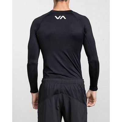 RVCA VA Sport Rashguard LS Schwarz