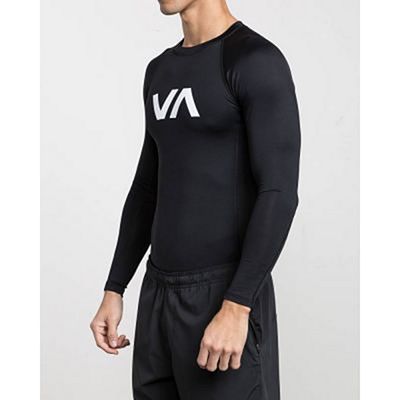 RVCA VA Sport Rashguard LS Svart