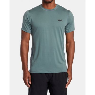 RVCA VA Sport Vent Top T-Shirt Verde