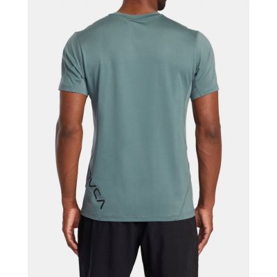 RVCA VA Sport Vent Top T-Shirt Verde