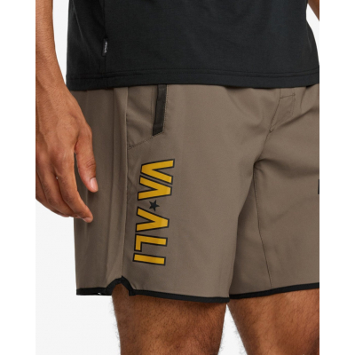 RVCA X Ali Yogger Stretch 17 Brown
