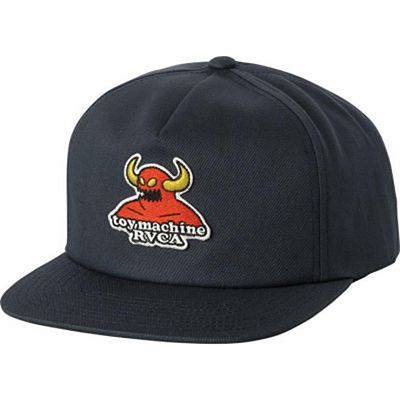 RVCA X Toy Machine Snapback Mörkblå