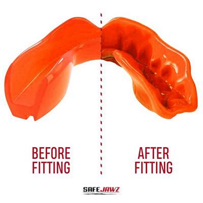 SafeJawz Intro Series Mouthguard Arancione