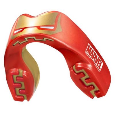 SafeJawz Marvel Iron Man Mouthguard Junior Rojo