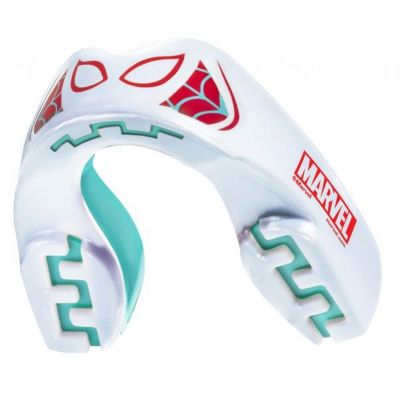 SafeJawz Marvel Spider Gwen Mouthguard Junior Blanco