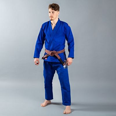 Scramble Athlete Kimono V4 375 Blå