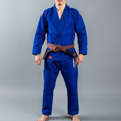 Scramble Athlete Kimono V4 450 Bleu