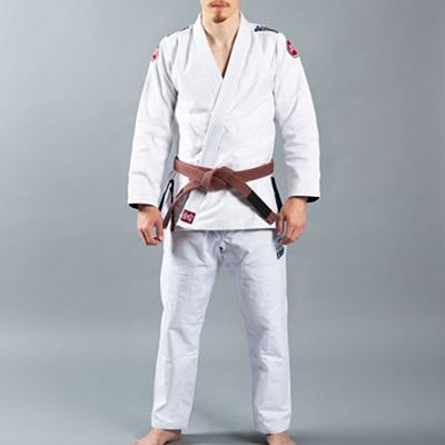 Scramble Athlete Kimono V4 450 Blanc