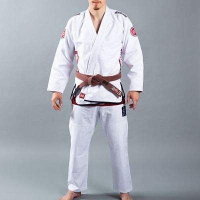 Scramble Athlete Kimono V4 550+ White