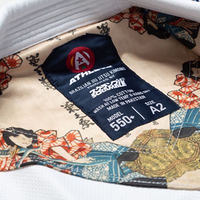 Scramble Athlete Kimono V4 550+ Blanc