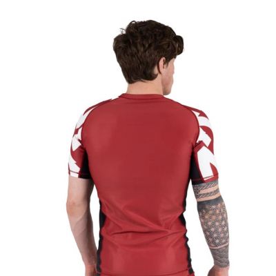 Scramble Baka Rashguard Red