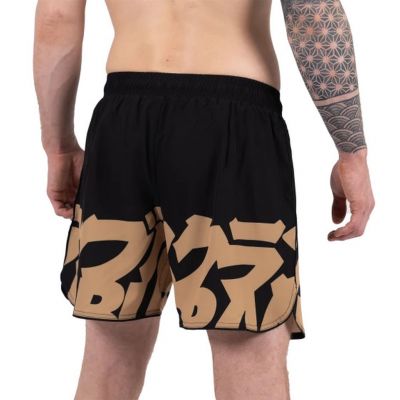 Scramble Baka Shorts Negro-Oro