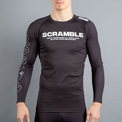 Scramble Base Rashguard Schwarz