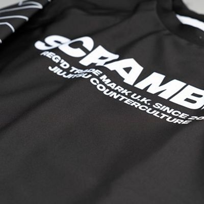 Scramble Base Rashguard Schwarz