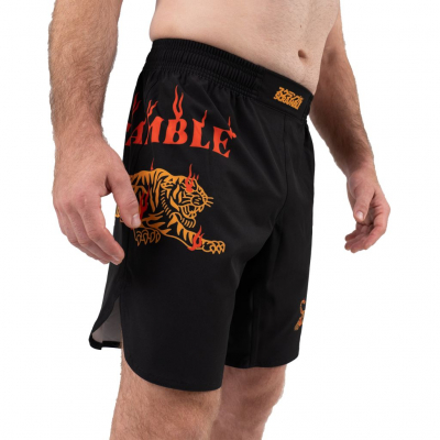 Scramble BURNING TIGER SHORTS Noir