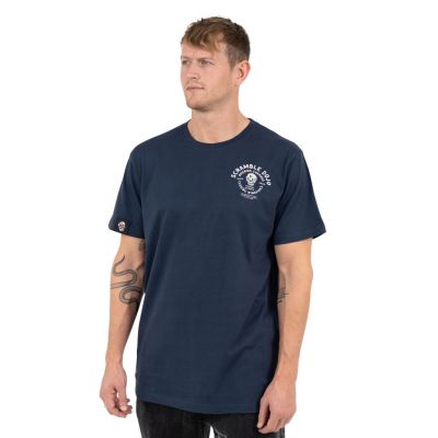 Scramble Chakra Tee Blau