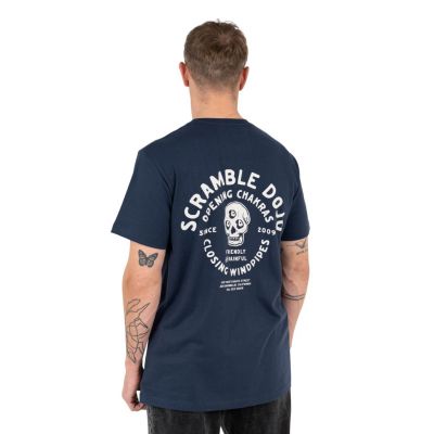 Scramble Chakra Tee Bleu