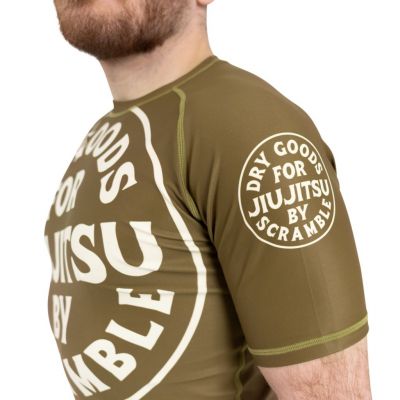 Scramble Dry Goods Rashguard Grön