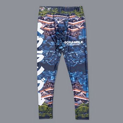 Scramble Edo Spats Azul-Negro