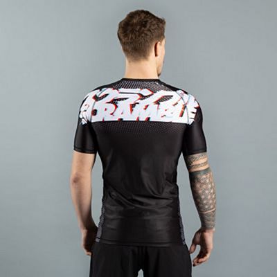 Scramble Glitch Rashguard Preto