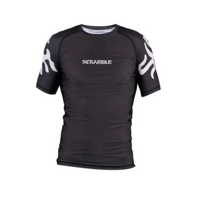 Scramble Glyph Rashguard Schwarz