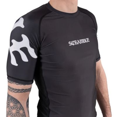 Scramble Glyph Rashguard Schwarz