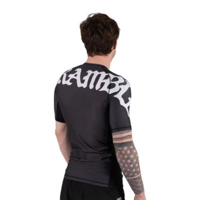 Scramble Glyph Rashguard Schwarz