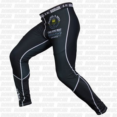 Scramble Grappling Spats V2.0 Black