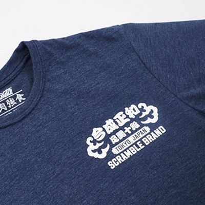 Scramble Imanari Roll T-shirt Bleu Marine