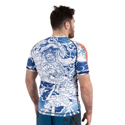 Scramble Kaminari Rashguard Blu