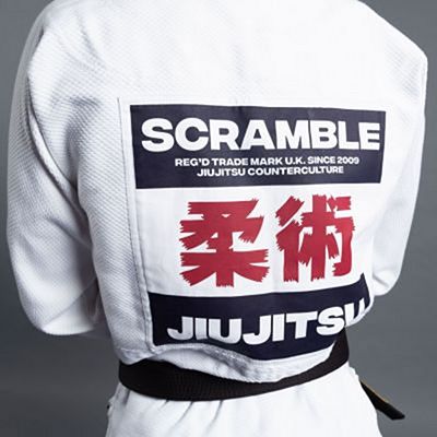 Scramble Kano Gi Female Cut Blanc