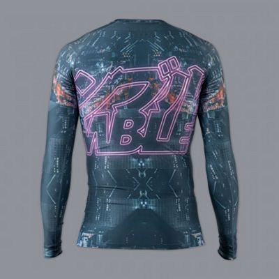 Scramble Kneeon Rashguard Negro