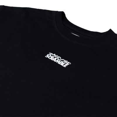 Scramble Logo Oversized Tee Black