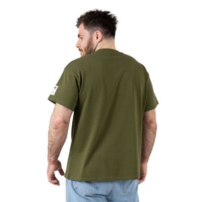 Scramble Logo Oversized Tee Verde