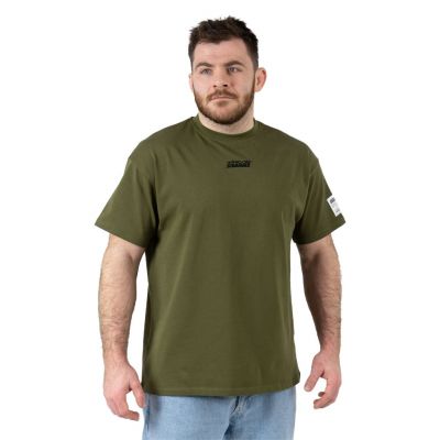 Scramble Logo Oversized Tee Verde