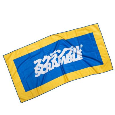 Scramble Mundial Waffle Towel Azul-Amarillo