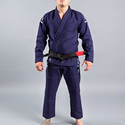 Scramble New Wave Jiu Jitsu Kimono Navy Blue