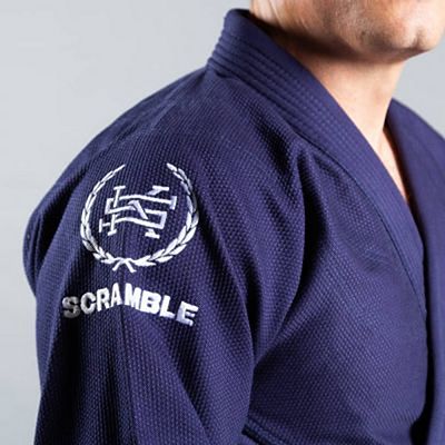 Scramble New Wave Jiu Jitsu Kimono Azul Marino