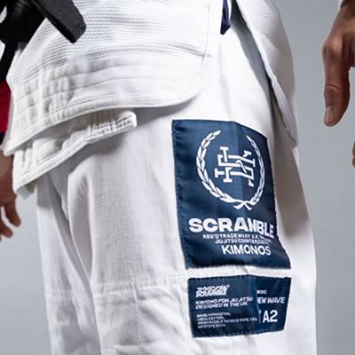 Scramble New Wave Jiu Jitsu Kimono White