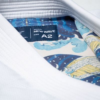 Scramble New Wave Jiu Jitsu Kimono Blanc