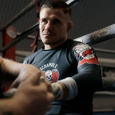 Scramble Peace And Violence Rashguard Negro