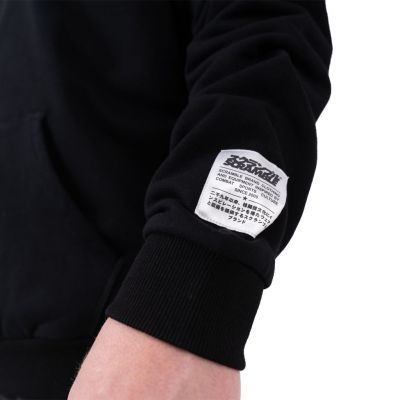 Scramble Puff Print Zip Up Hoody Negro