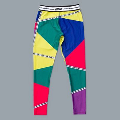 Scramble Rainbow Spats V2 Grappling Tights Flerfärgad