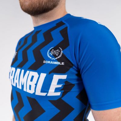 Scramble Ranked Rashguard V5 Blau