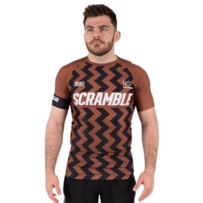 Scramble Ranked Rashguard V5 Brun