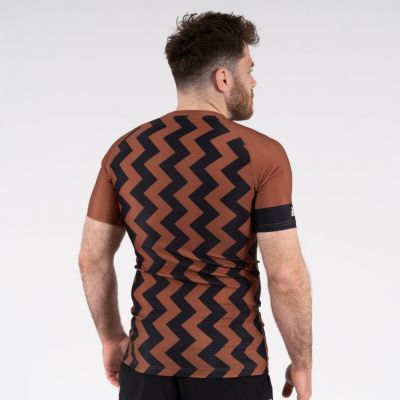 Scramble Ranked Rashguard V5 Marron