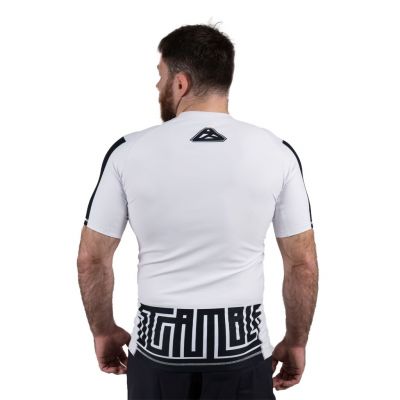 Scramble Ranked Rashguard Blanco-Negro