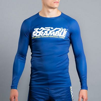 Scramble Roundel Rashguard Blu