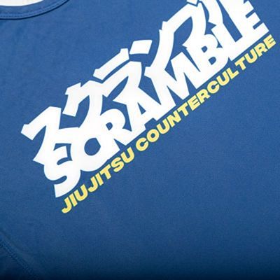 Scramble Roundel Rashguard Blu